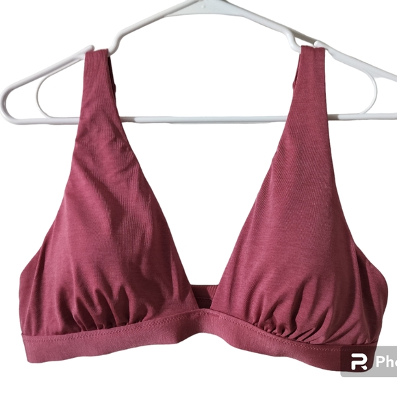 Athleta pink bikini top 👙 size M - Picture 3 of 8